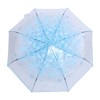 Ejoyous Pocket Umbrella, Transparent Umbrella with Flowers, Sakura Pocket Umbrella,