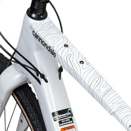 unleazhed Gravelbike Frame Protection Film Matte Frame Protection Film for Gravel Bikes Made in Germany Complete Frame Protection Set