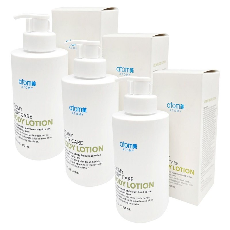 Atomy Body Care Lotion 300ml x 3 / 애터미 바디