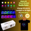 Artme Glow in the Dark Textile Paint 20ml x10pcs –