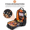 Backpack Tool Bag - Heavy Duty Tool Backpack for Men,