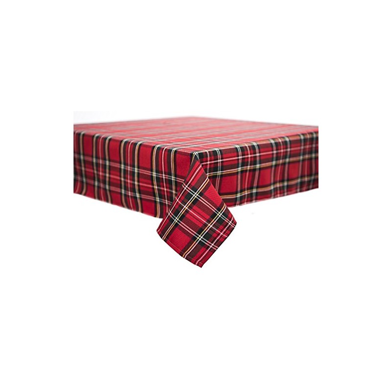 texpot Table Runner 40 x 140 cm Tartan Red Tartan