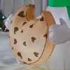Home Accent 6.5' ANIMATED MOUSE EATING A COOKIE Airblown Lighted