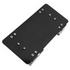 License Plate Bracket Black Stainless Steel Winch License Plate Holder