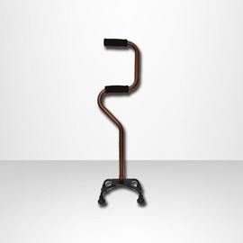 Caremax Silverfly Elderly Walking Bowl Cane CW-MST004 / 케어맥스 실버플라이 노인보행 사발지팡이 CW-MST004