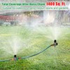 SUCANY Gardena Garden Sprinkler, Sturdy Metal Mandrel, Continuously Adjustable Irrigation