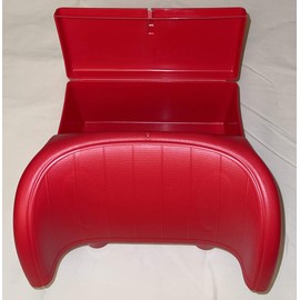 The Original Big Wheel Red Saddleback Seat, Genuine Replacement Part with 5.4" Spacing, Made in China