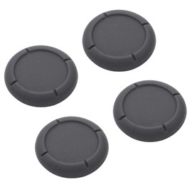 Audio Fan Switch Controller Analog Joystick Cap Cover Compatible with OLED Models, Set of 4, Gray