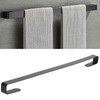 Towel Bar Stainless Steel Single Rod Towel Slippers Rack Holder