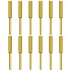 QINIZX 12 Pack Diamond Chainsaw Sharpener Burr Files 1/8" Shank,
