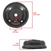 Caltric Front Brake Drum Wheel Hub w/ Bolts fits Kawasaki