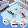votuyet 3PCS(Pink,Blue,Purple) Staple Remover Tool,Stapler Removers Staple Puller for Office