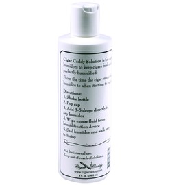 Cigar Caddy Humidor Fluid For Humidification, 8-Ounce Activator Solution, Works With Any Cigar Humidor