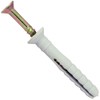 TERF® Nylon Hammer Fixing Flat Countersunk Head Zinc Yellow 6.0mm