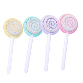 Beavorty 4pcs pedicure tool file for feet foot scrub file foot file for pedicure foot scrubber stone foot file calluses remover calluses remover file feet file Scouring pad peeled millstone