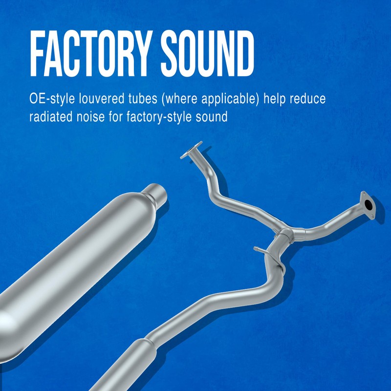 Walker 55706 Direct Fit Exhaust Resonator and Pipe Assembly for