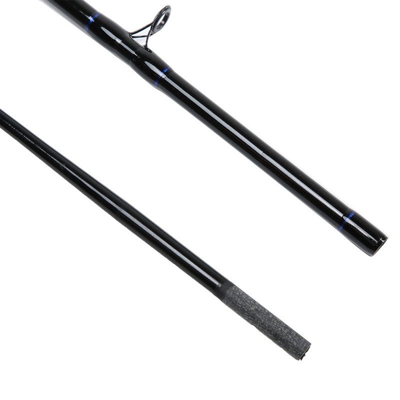 Carbon Fiber Light Weight Spinning Fishing Rod Telescopic Fish Stick(blue