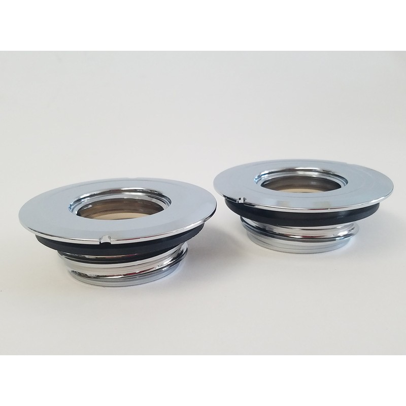 Big Dog Motorcycles OEM Gas Cap Set - Split Tank