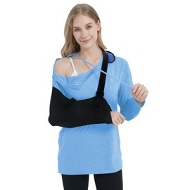 Women's Post-Surgery Shirts Long Sleeve Adaptive Tops with Snap Closure for Shoulder Recovery & Comfort(Blues)