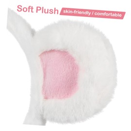 Outanaya Lightweight Bear Headband Smooth Surface Cute Bear Ears for Birthday Christmas Events