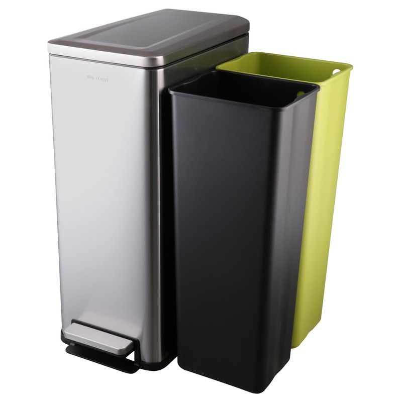 The Step N' Sort Slim Design, 2 x 21.5L Dual