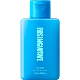 RISINGWAVE Powder Refreshing Gel (Light Blue) 3.4 fl oz (100 ml) Men's Deodorant Antiperspirant