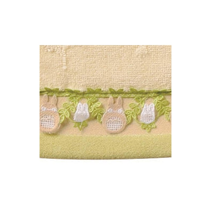 Marushin Face Towel Ghibli Totoro Lace Totoro 100% Cotton Antibacterial