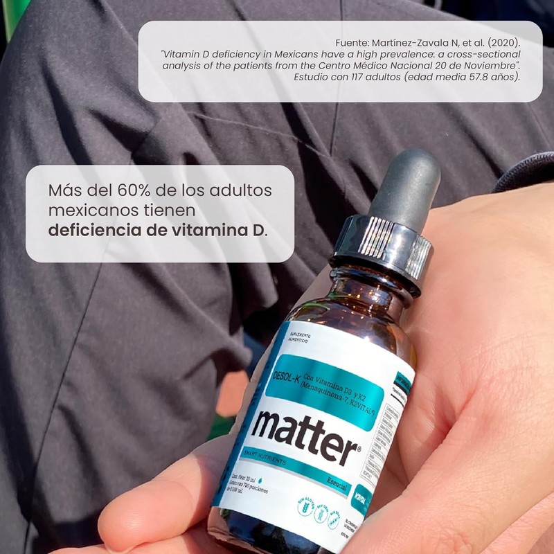 Matter Desol-K Vitamin D3 + K2 Liquid Drops – K2VITAL