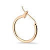 LUXSTAR 925 Silver Hoop Earrings, Ring, Diameter 0.5 inches (13