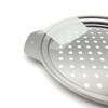Hicook Stainless Steel Spaetzle Maker Lid with Scraper Traditional German