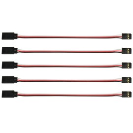 +ACI-6+ACIAIg- / 150mm Futaba Style Servo Extension +AC0- 5 Pack +AC0- Apex RC Products +ACM-1005+ACI-