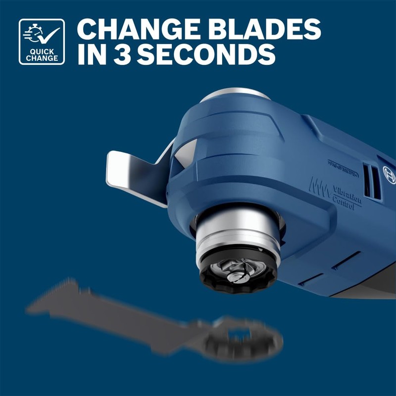 Bosch OSM114CC 1-1/4 in. StarlockMax® Oscillating Multi-Tool Curved-Tec Carbide Extreme