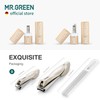 MR.GREEN Nail Clippers Stainless Steel Anti Splash Fingernail Cutter Manicure