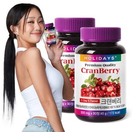 99% Cranberry Concentrate Powder, 2 Bottles, 6 Months' Supply / 크랜베리농축분말99% 크랜베리 고함량 2병 총6개월분