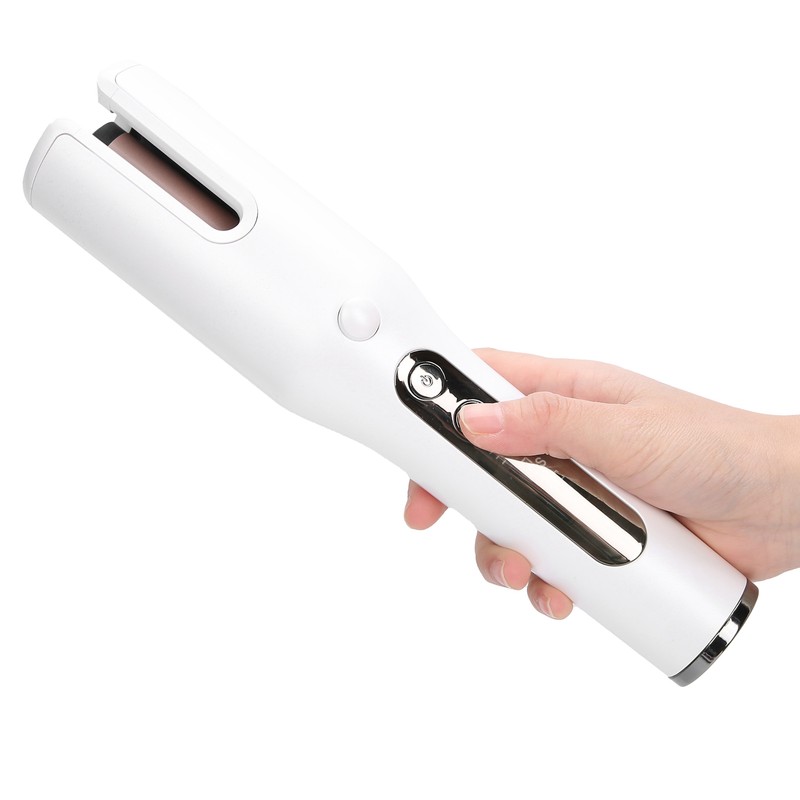 34W Automatic Hair Curler USB Wireless Charging LCD Screen Hair