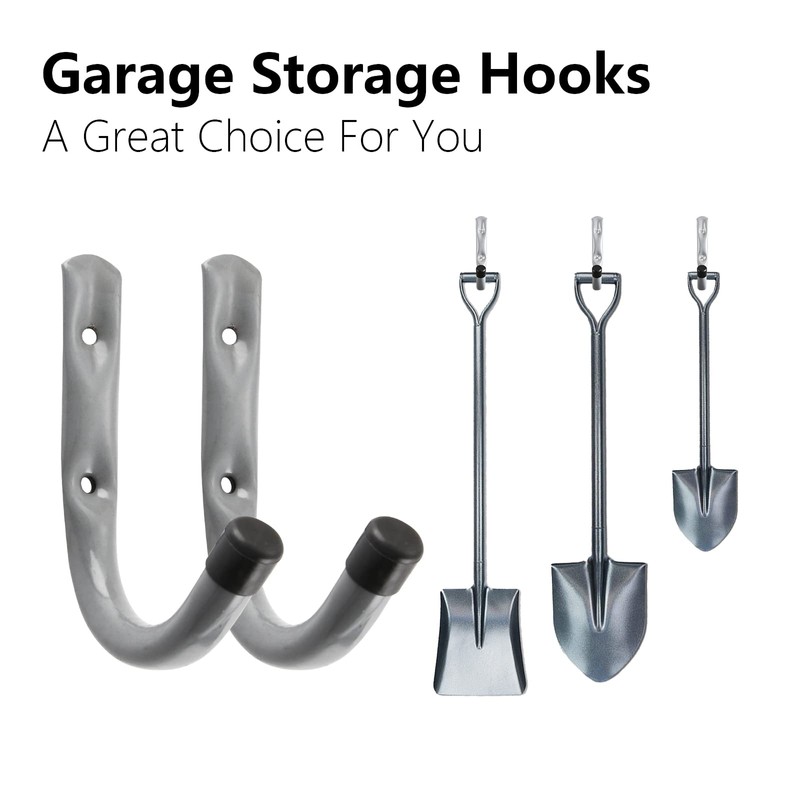 HOME MASTER HARDWARE 12 Pack 4-Inch Heavy Duty Garage Storage