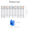 13 Piece Watchmaker Screwdriver Set, Precision Watchmaker Tool with Demagnetizer,