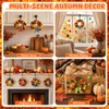Homgaty Autumn Wreath Making Kit, 8 Pack DIY Fall Craft