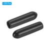PATIKIL 100pcs 3mm Vinyl Rubber End Caps Flexible Bolt Screw