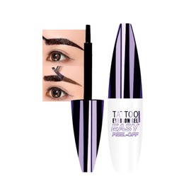 Easy Peel-Off Eyebrow Gel, Long-Lasting Waterproof Brow Tint, 3-Day Wear, Light Brown Eyebrow Tint, Eye Brow Colours