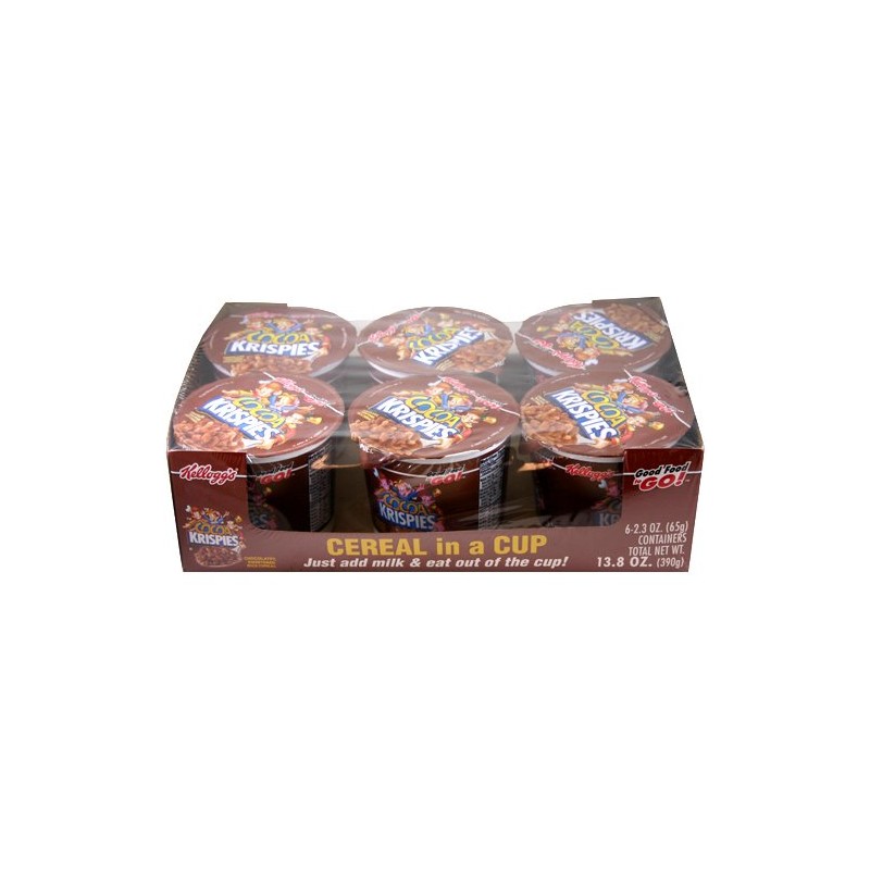 Kelloggs Cereal in a Cup Froot Loops 6 Pack