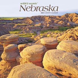 BrownTrout, Nebraska Wild and Scenic 2025 Wall Calendar