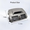Center Dash A/C Outlet Air Vent Panel with Clock Fit