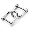 [AutCreation] D Ring Titanium Key Ring Key Ring Lightweight Key