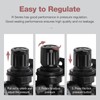 SNS Air Compressor Pressure Regulator With Bracket and Gauge Female