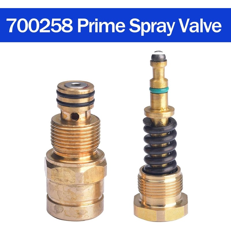 700258 Prime Spray Valve & Drain Valve – Compatible with