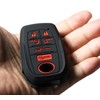 Silicone Key Fob Cover Case with Red Buttons for Toyota