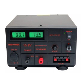 TekPower TP1830SB DC Adjustable DC Power Supply 1.5-15V 30A with Digital Display