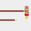 Gokoti XLR Speaker Wire, Speaker Bare Cable to XLR Plug,
