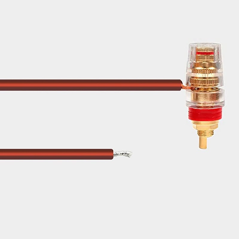 Gokoti XLR Speaker Wire, Speaker Bare Cable to XLR Plug,